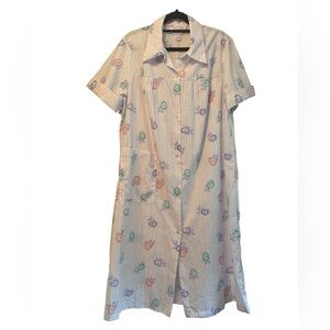 Carriage Court Classic woman's summer robe, size‎ medium (12-14)